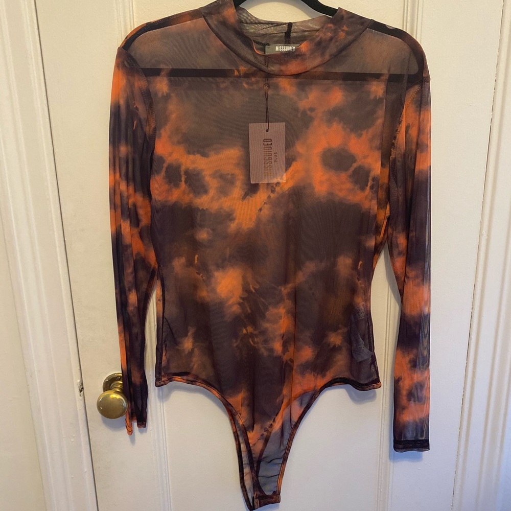 Missguided Tie-Dye Body Suit